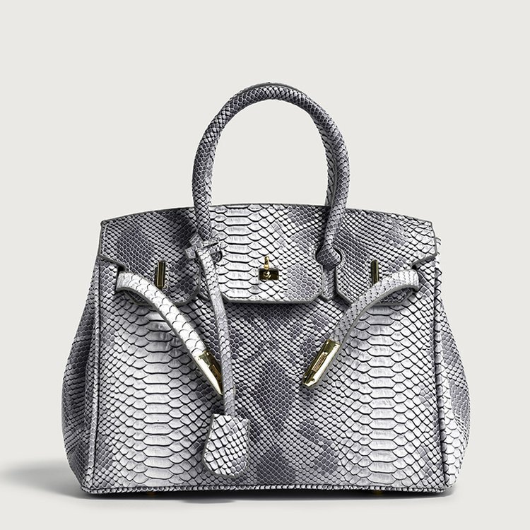 Snake Skin Pattern 2025 Autumn/Winter New Trendy Handbag Versatile Large Capacity Women's Bag