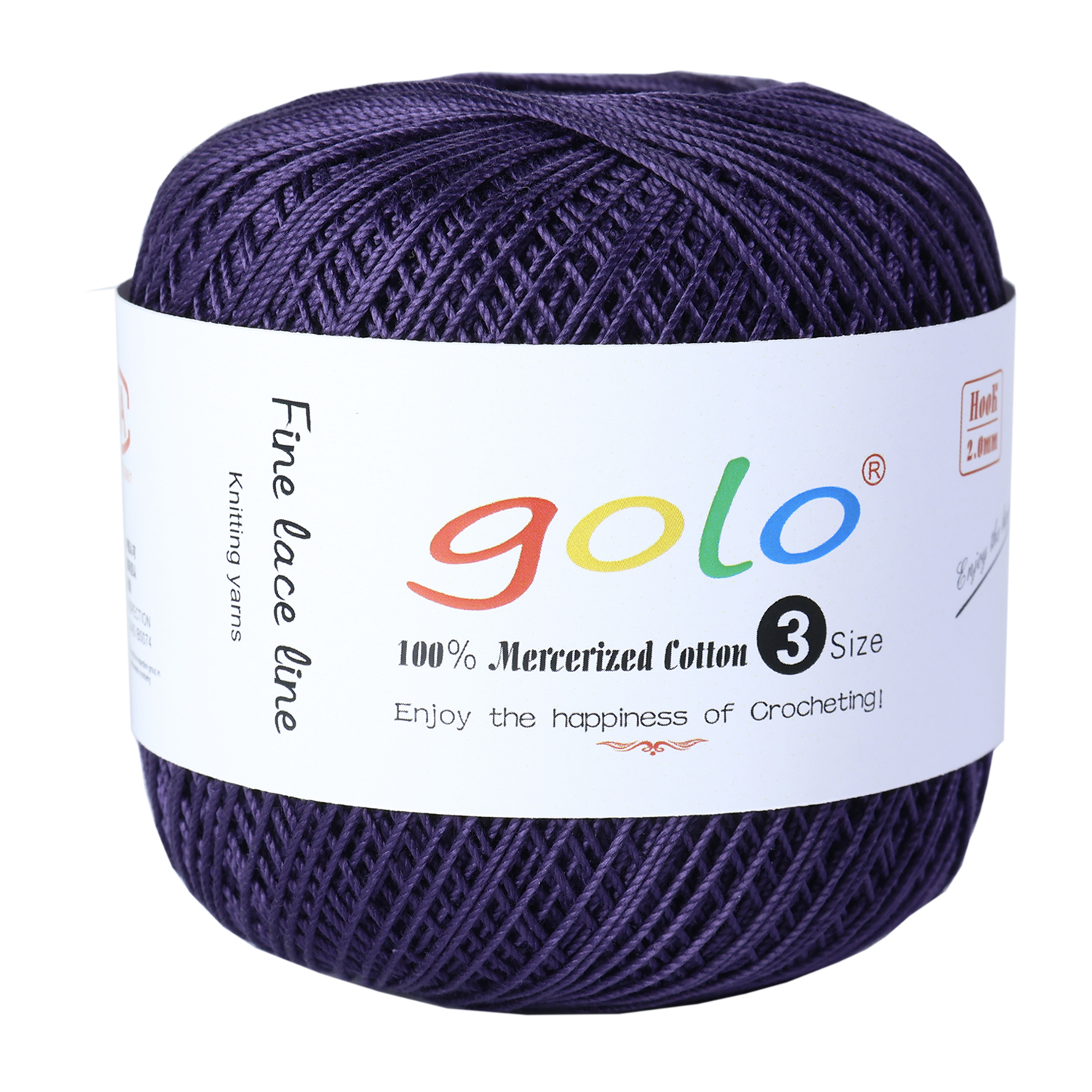 golo Crochet Thread Size 3 Yarn for Hand Knitting Crochet yarn