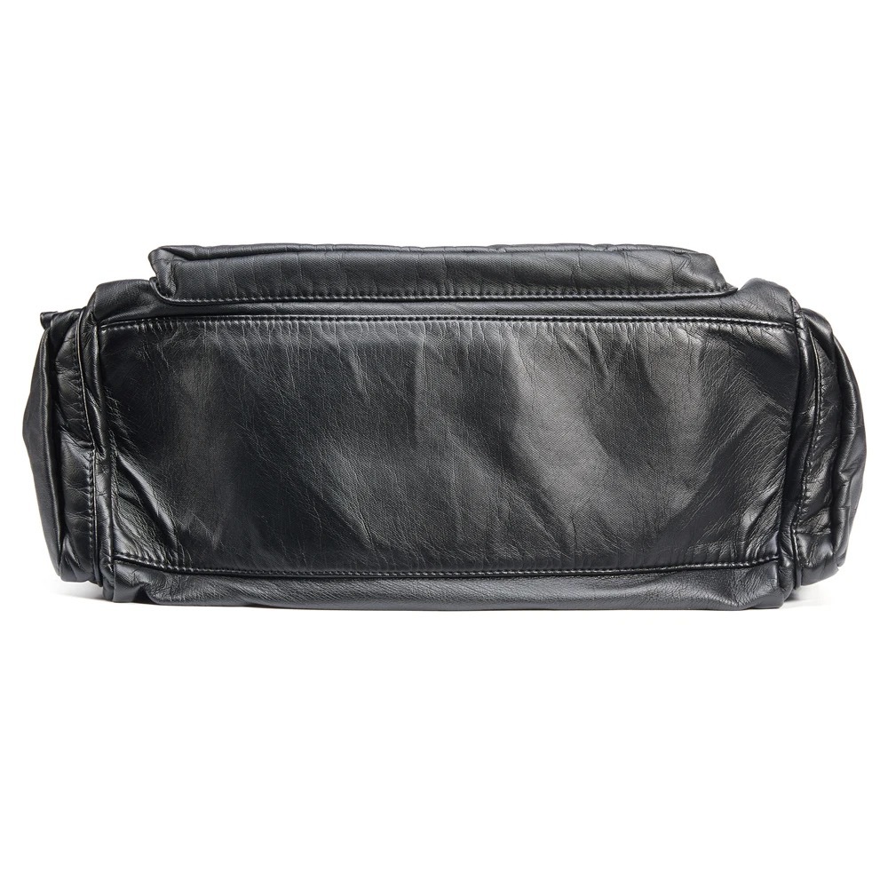 Ladies' washed old Y2K motorcycle large capacity multi pocket Japanese and Korean trendy spicy girl shoulder bag