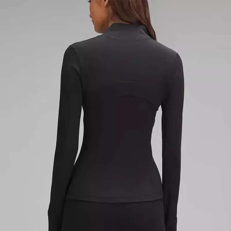 women's sports jacket, fitted sportswear, workout running yoga solid cardigan jacket