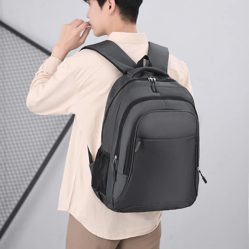 1 piece of wear-resistant and waterproof mens backpack fashionable and multifunctional large capacity outdoor leisure computer bag 250427