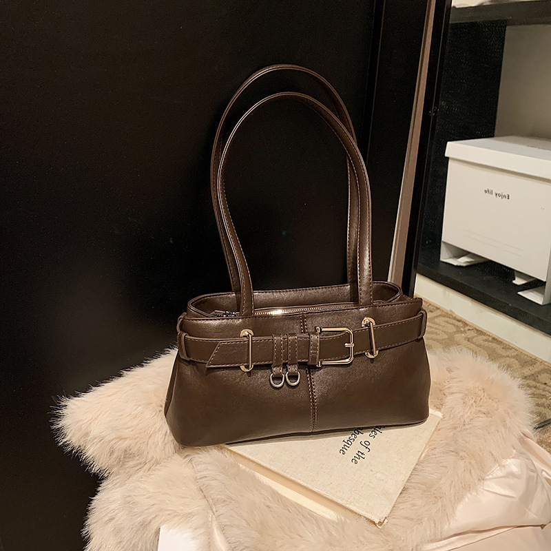 designer bag design key high-end versatile shoulder bag new simple bag Cosmetic storage bag women Handbag