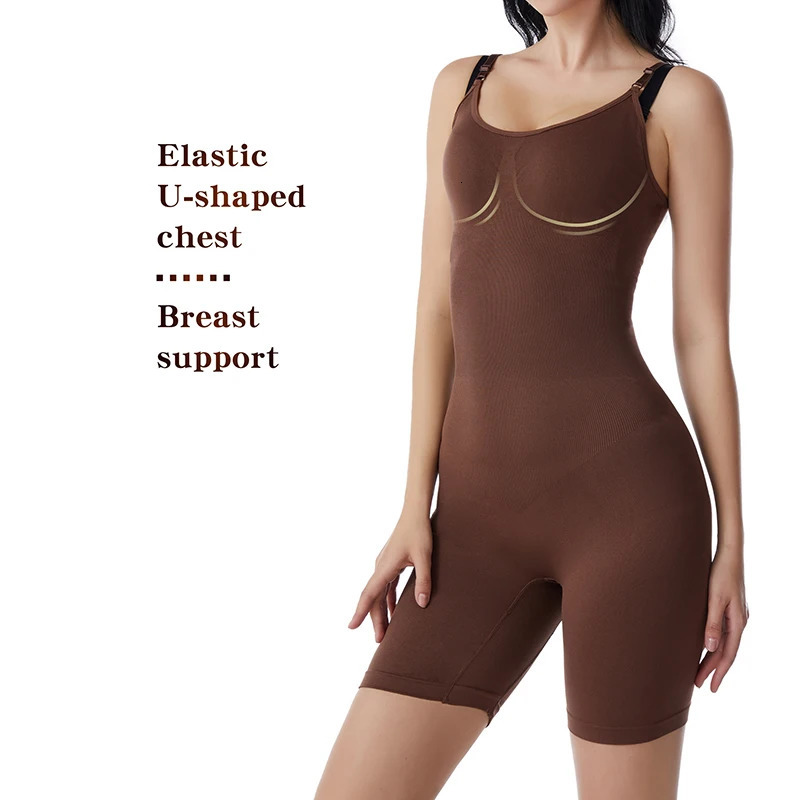 Womens bodysuit shape abdominal control full body shaping weight loss sheath hip lifting upward push slimming corset 250430