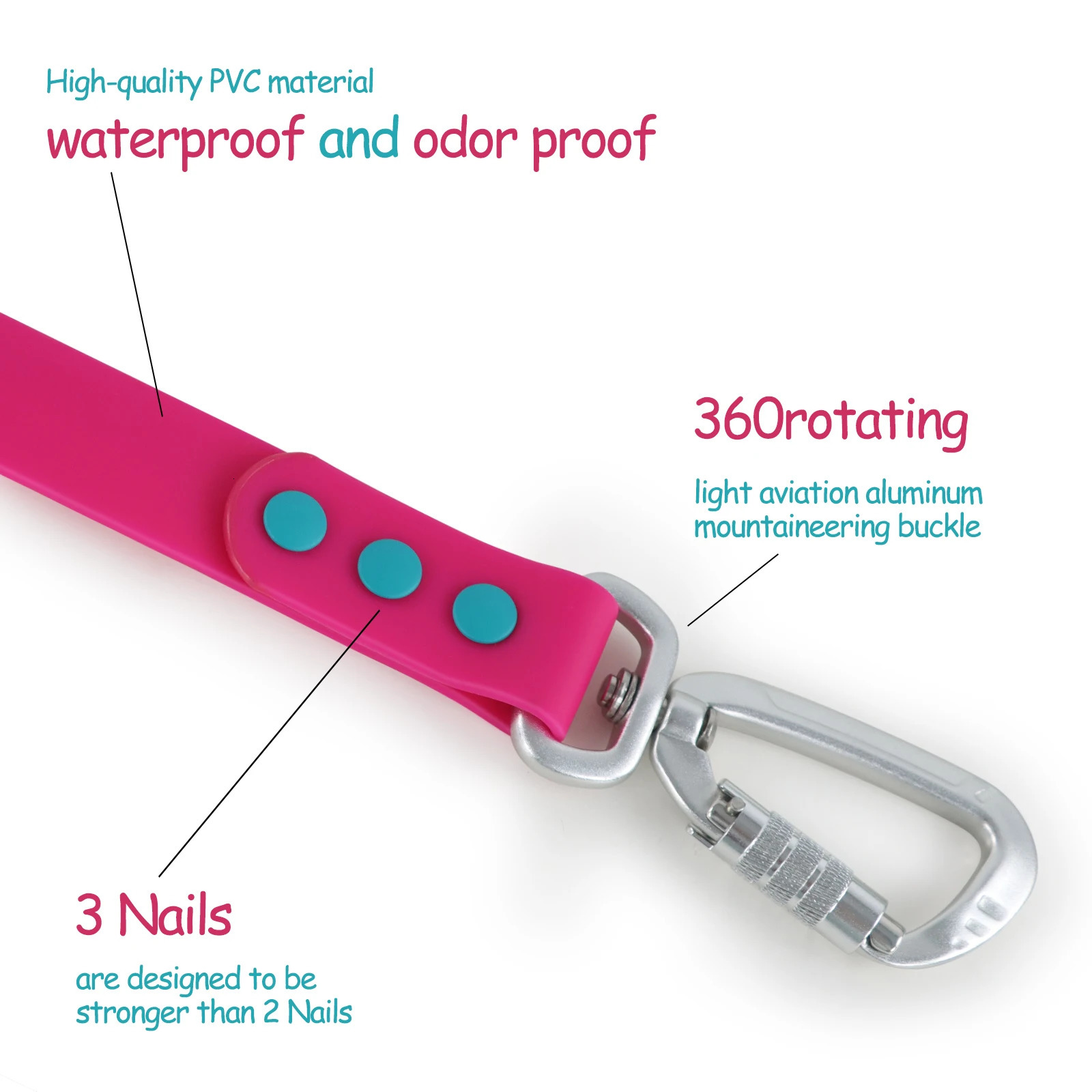 Small dog leash generation of medium-sized automatic dog hook leash 250427