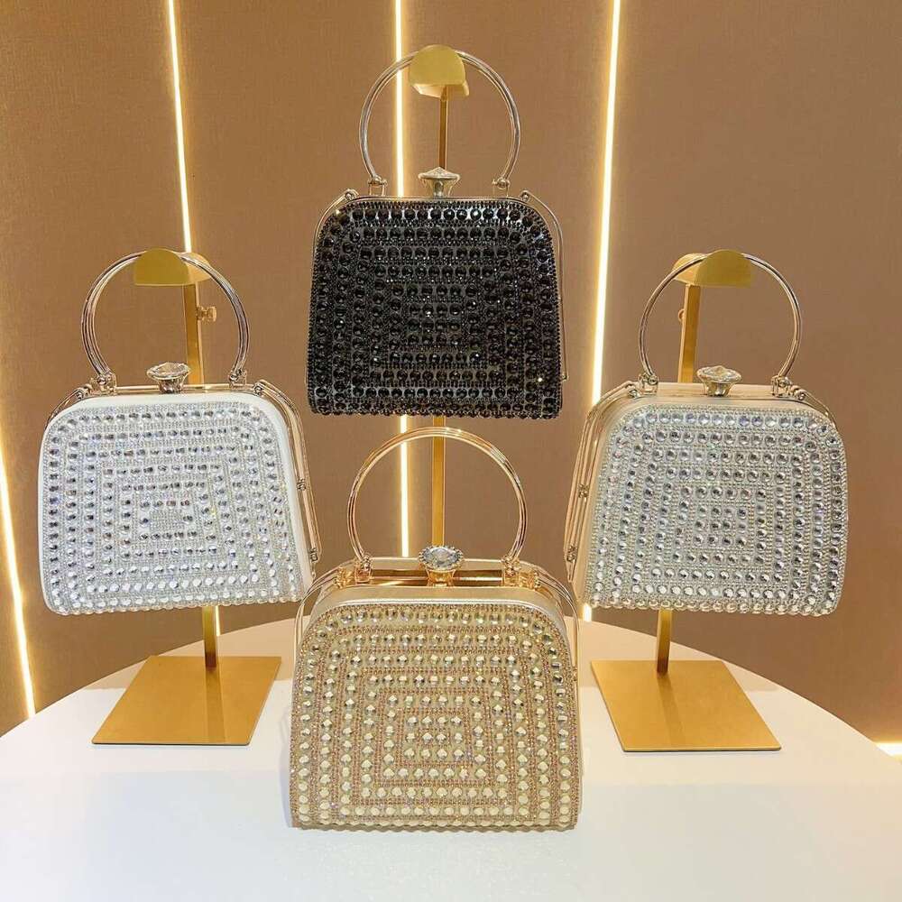 Dinner Bag New Socialite Rhinestone For Women S Evening Dress With Diamond Inlaid Cheongsam Bag Crossbody Handheld Banquet Bag KQ
