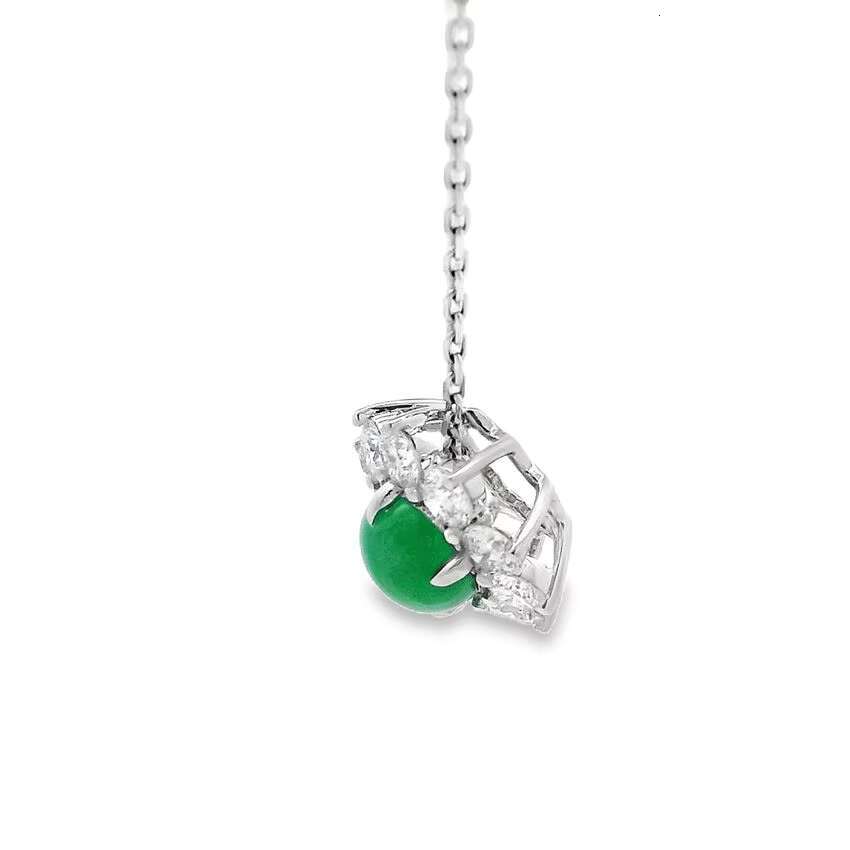 Qinglong Jewelry Fashion Jewelry Necklaces Women Gift Gemstone Heart Pendant Jewelry Custom Fancy Shape Diamond Necklace