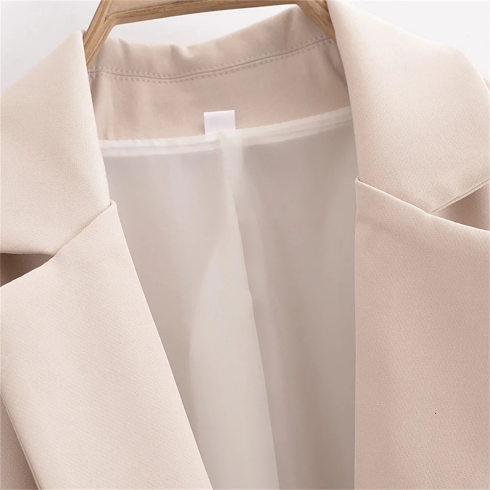UNIZERA Womens Set with Fashionable Warm Fit Collar Long Sleeve Jacket Spring 250530