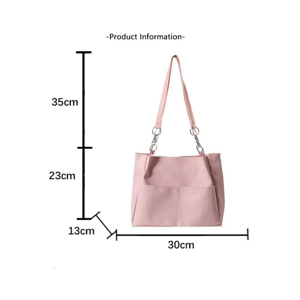 Large Capacity PU Handbag Shoulder Daily Commuting Travel Beach Shipping Totes Retro Underarm Bucket Bag Bag