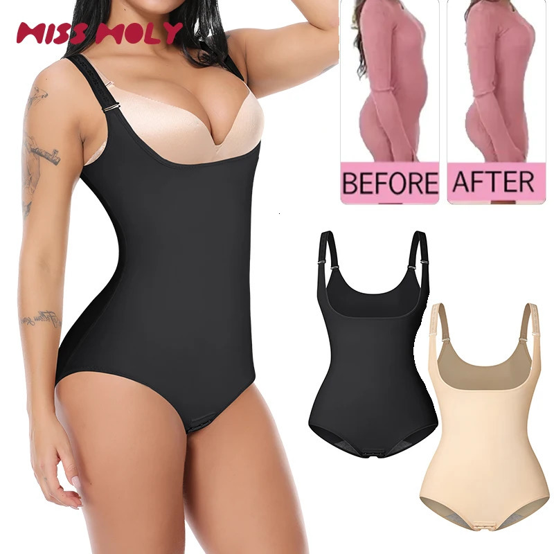 Underwurst bodysuit shapewear for women push ups breast slimming waist training abdominal control shapeshifter 250430