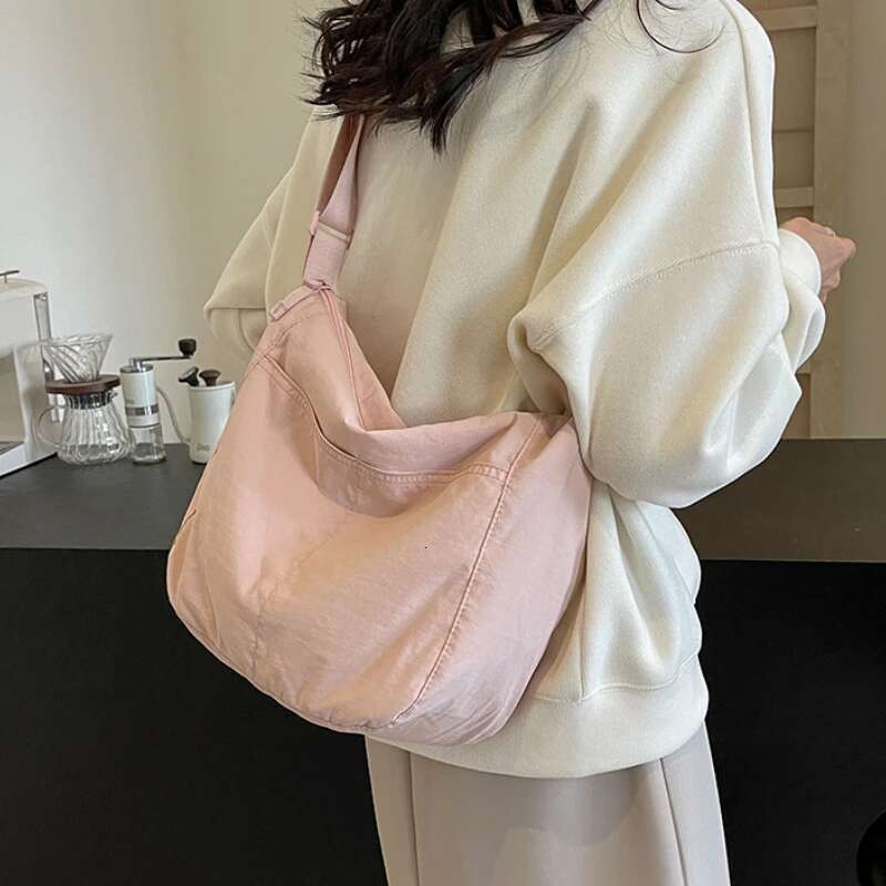 Nylon Fabric Women S Large Capacity Crossbody Bags For Fashion Korean Female Shoulder Hobos Bag Handbags Bag