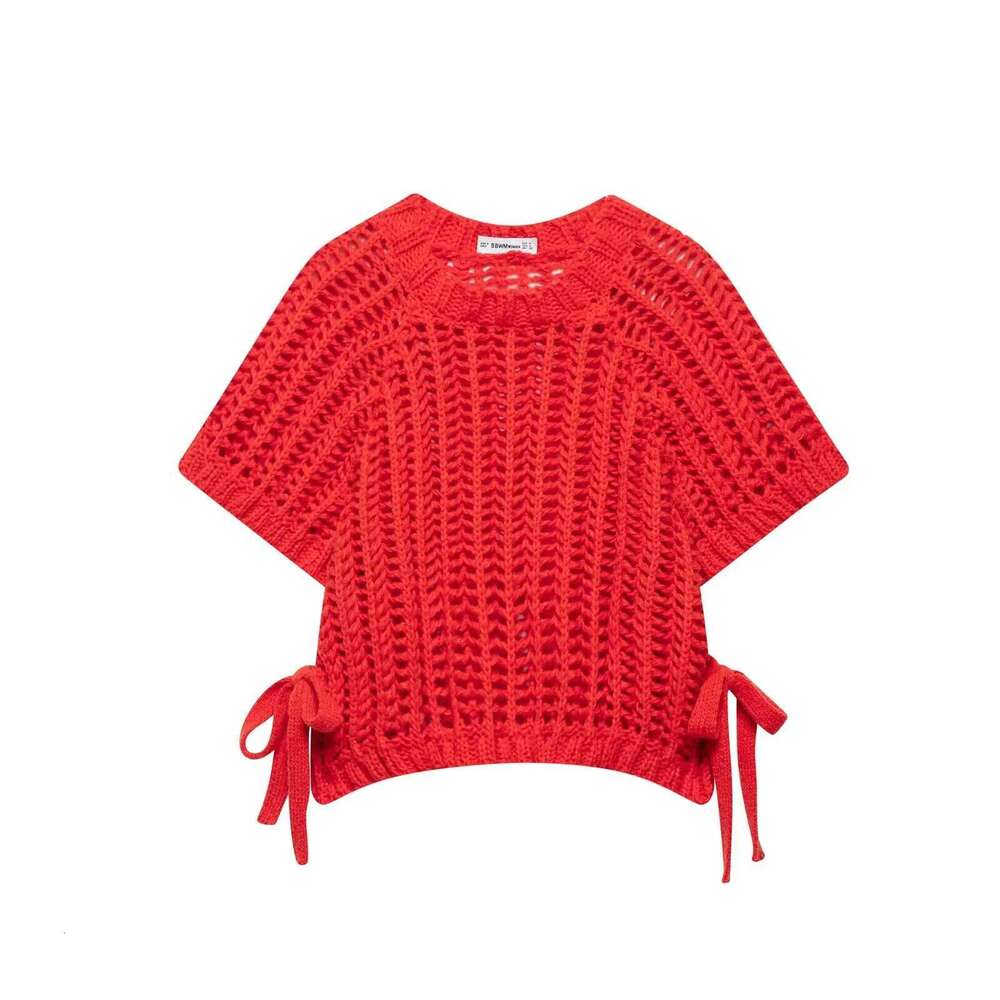 European And American Style 2025 New Niche Design Round Neck Sleeveless Pullover Knitted Vest
