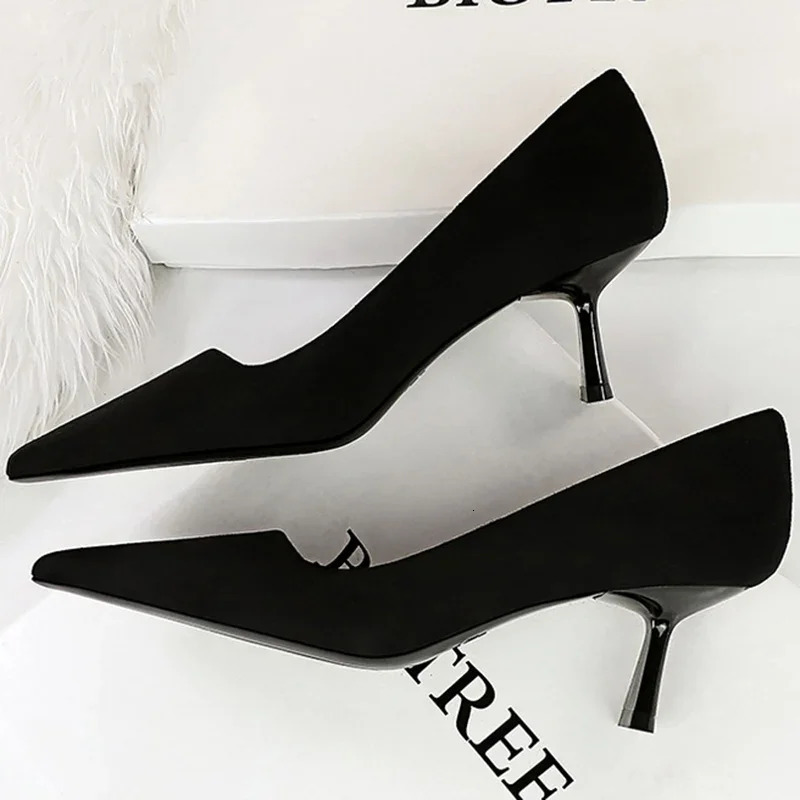 Womens 6cm High Heels Black Blue Pump Stills Womens Escarpins Series Wedding Bridal Low Boots Party Light Elegant Fashion Shoes 250430