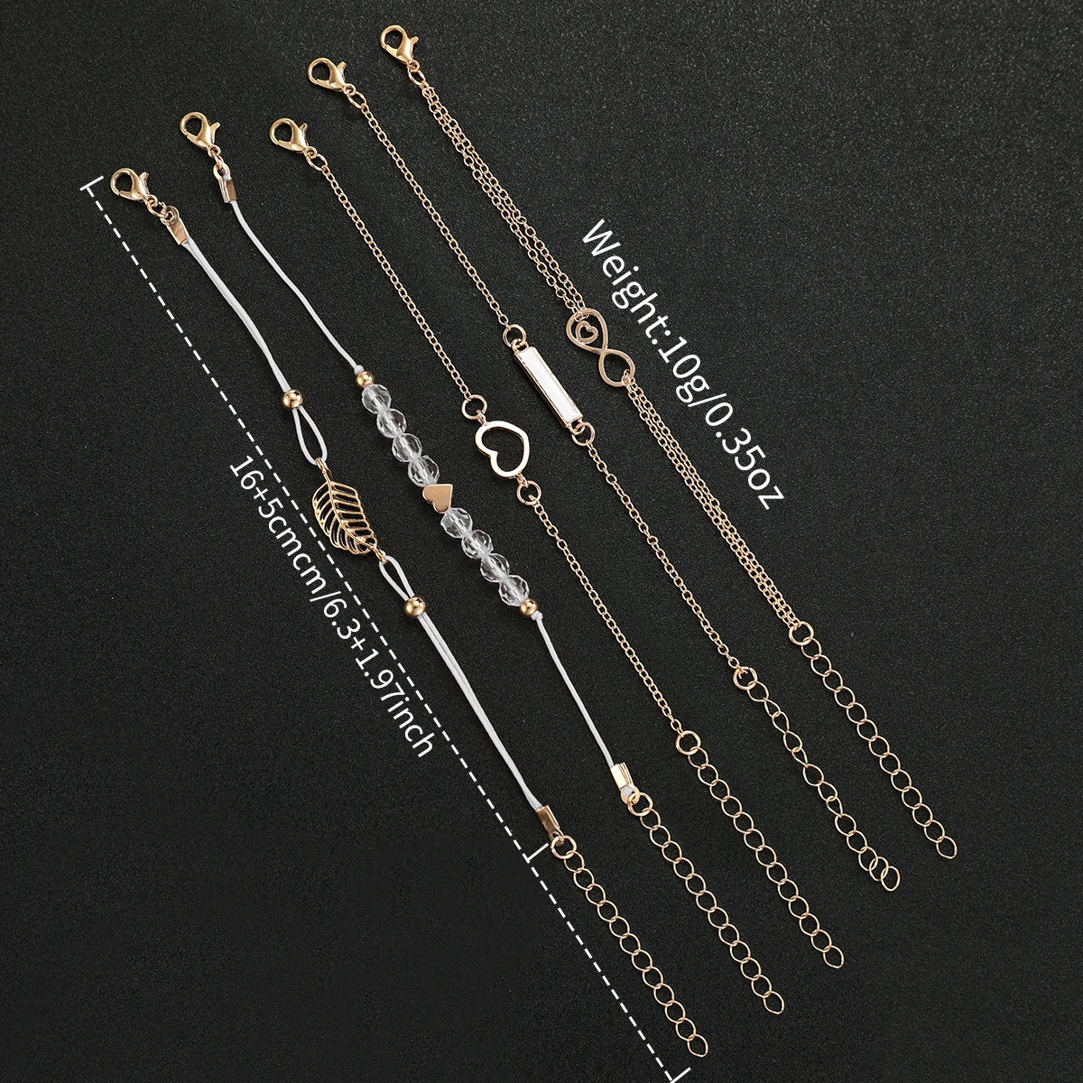 6-piece/set womens fashionable rhinestone flower dial quartz watch bracelet set frameless 250425
