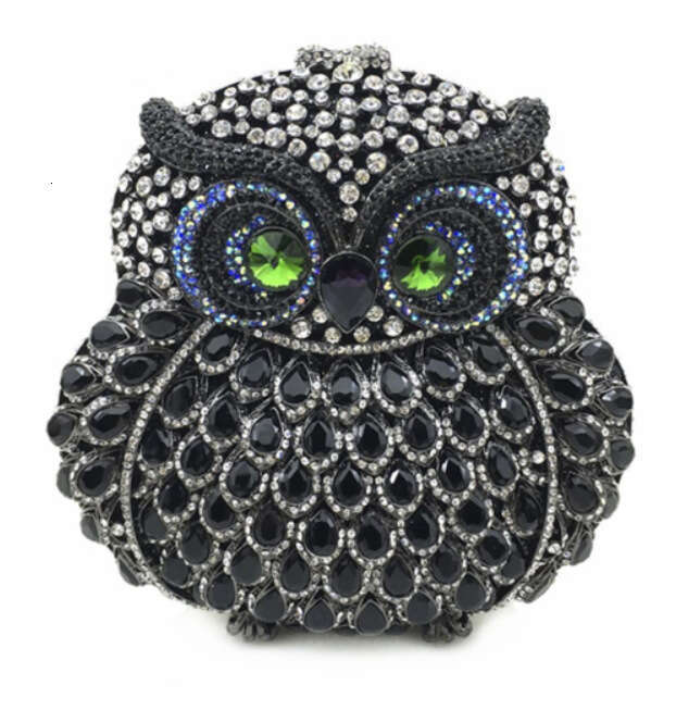 Dinner Bag BL Owl Water With Stranded Sky Metal Crystal Banquet And Diamond Set For Women S Handheld Bag KQ