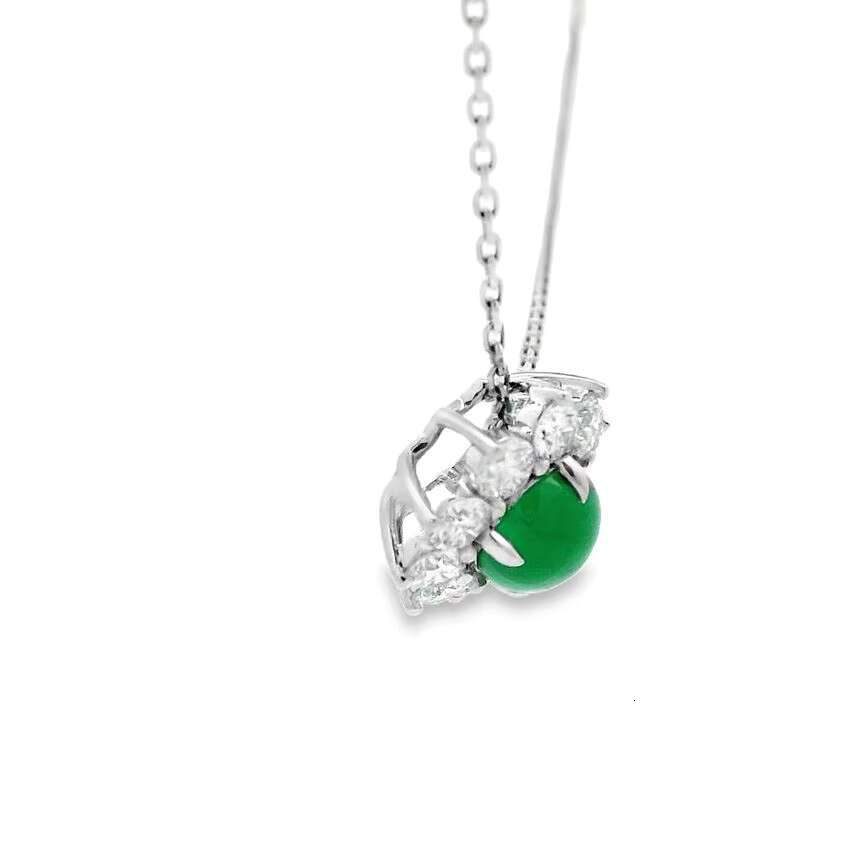 Qinglong Jewelry Fashion Jewelry Necklaces Women Gift Gemstone Heart Pendant Jewelry Custom Fancy Shape Diamond Necklace