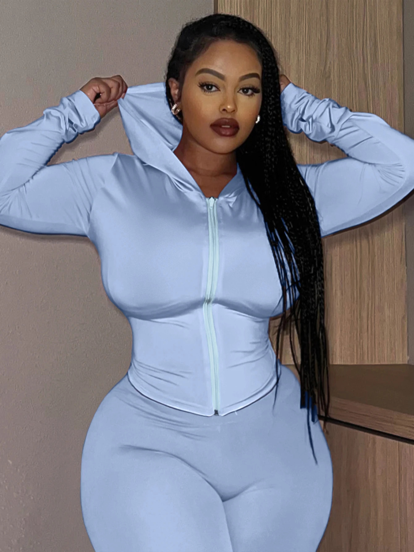 LW Plus size Tshirt white zipper jacket long sleeved sports womens fitness yoga shirt running sportswear 250430Z