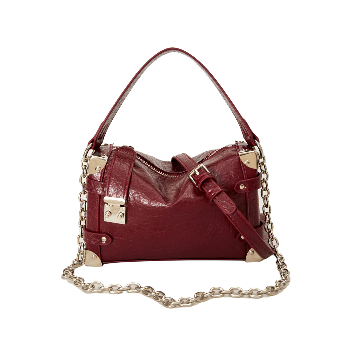 designer bag Handbag Square Soft Box Genuine Leather Pillow Single Shoulder Crossbody Women's Bag