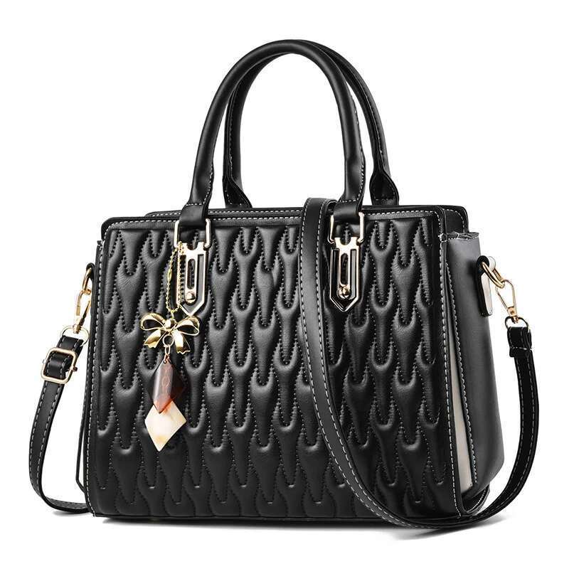 Spring new patent leather pearl metal rhinestone car ing handbag banquet dress daily one-shoulder cross-body women's bag