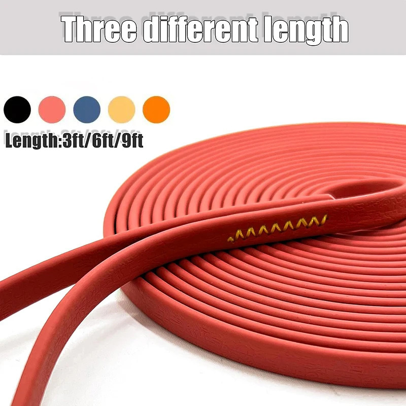 Dog leash long PVC pet leash 6M 9M easy to clean waterproof training strap suitable for large medium and small dogs 250427