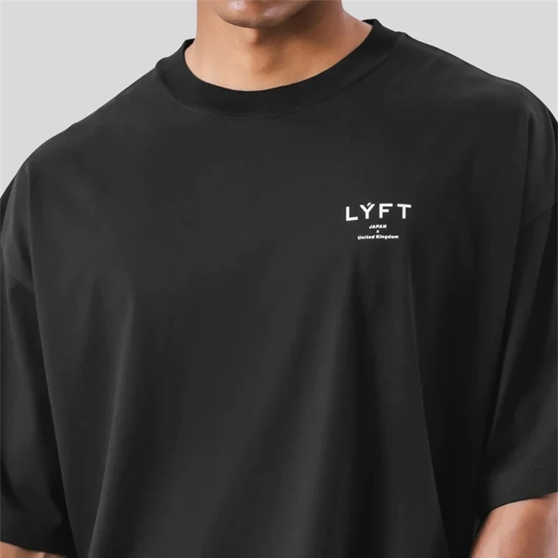 A Little LYFT Printed Large Tshirt for Mens Running Sports Fitness Training Ultra fine 100% Cotton 250530
