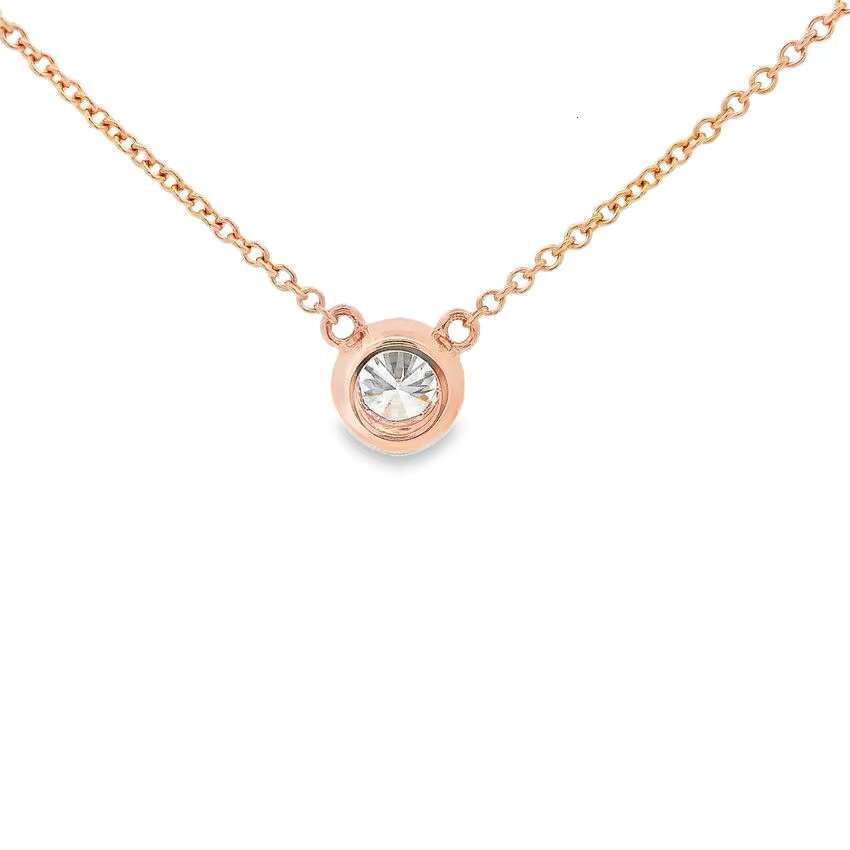 Qinglong Lab Created IGI Certified 2CT 3CT 4CT 5CT 6CT Round Oval CVD HPHT Loose Synthetic Lab Grown Diamond Necklace for Woman