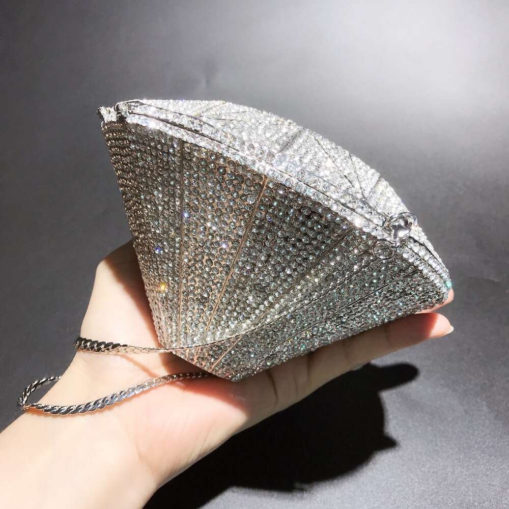 Dinner Bag BL Three Dimensional Studded Full Diamond Crystal Bag Handbag Banquet Women S Bag KQ