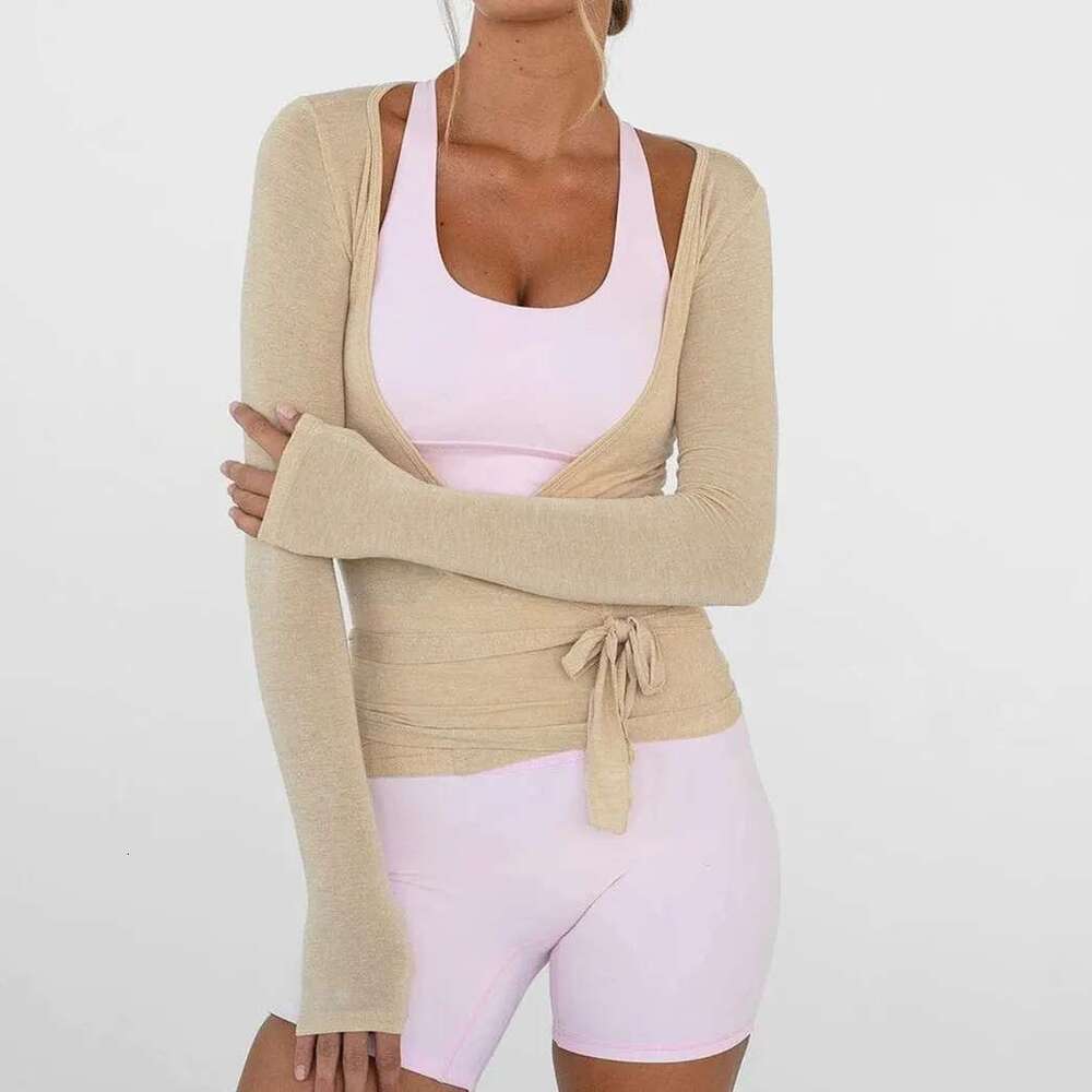 Women Sexy Yoga Long Sleeve Irregular Hollowing Crop Top Elastic Breathable Comfortable Sports Pilates Gym Fiess T-Shirts