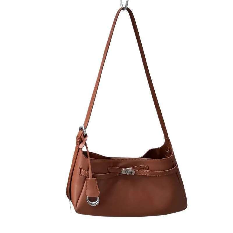 Genuine Leather Fashion Shoulder Corssbody Bags for Women Designer High Quality Ladies Black Brown Coffe White Bag New