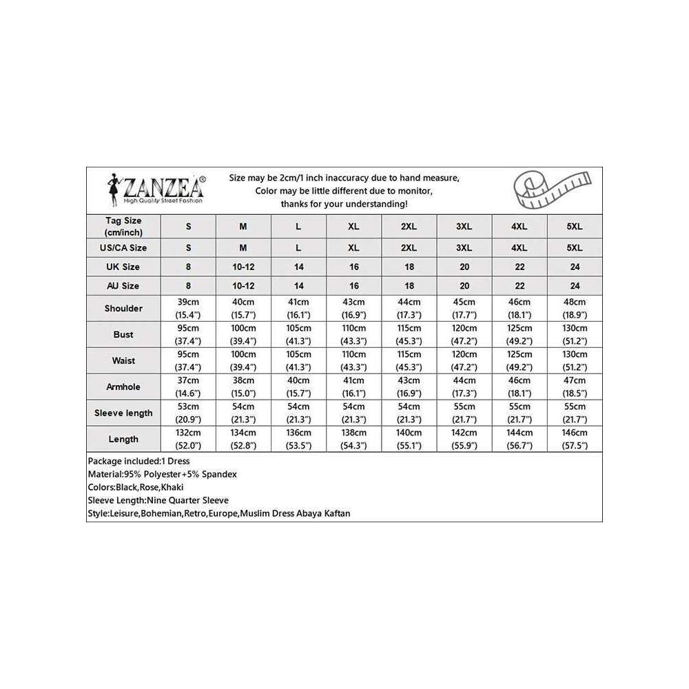 ZANZEA O Neck Casual Loose Maxi Dress Tiered Islamic Hijab Women Sleeve Long Vestidos Muslim Fashion Autumn Abaya Robes