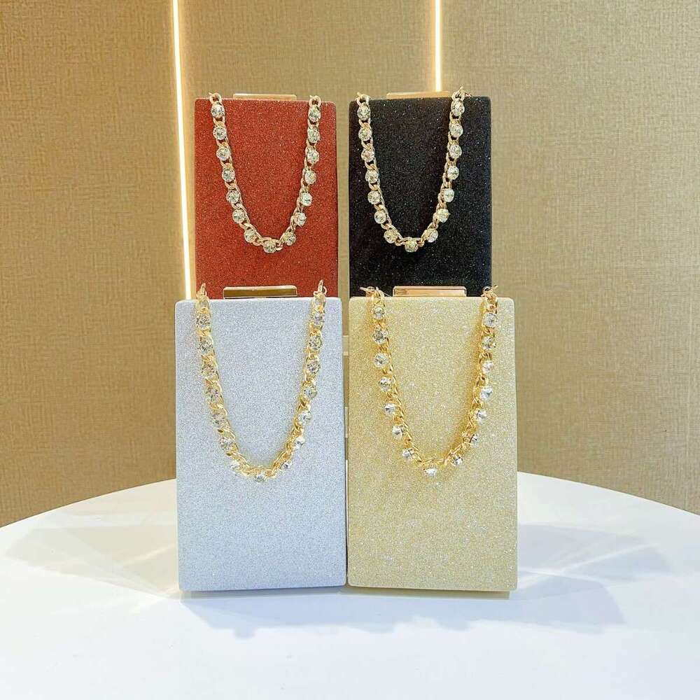 Dinner Bag New Chain Handbag Formal Banquet Evening Dress Bag Mobile Phone Bag KQ