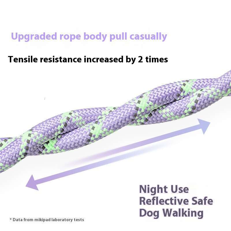 premium cotton ptype explosionproof antipull training leash medium and large dog buffering walking rope