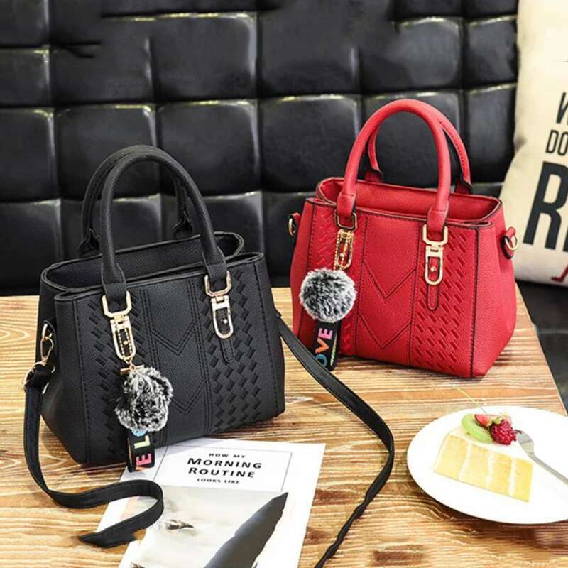 Vintage Elegant Shoulder for Women Designer Top-handle Handbags Female PU Leather Messenger Crossbody Bag Totes