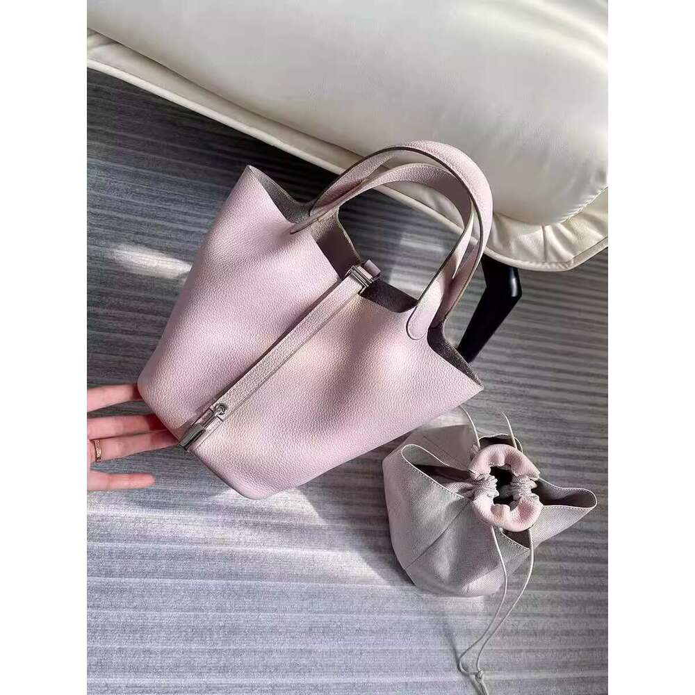 Vegetable Basket for Women 2025 Summer New Versatile Bucket with Large Capacity Premium Feeling Handheld Mother and Child Bag