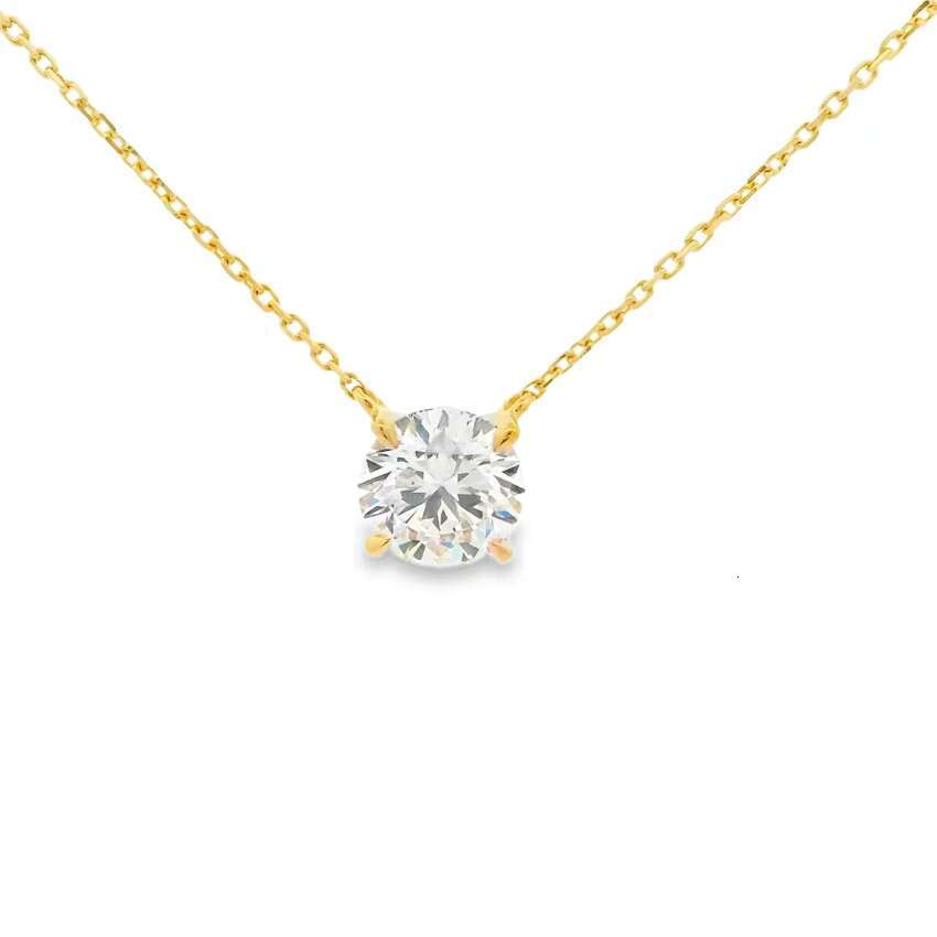 Elegant 18K Yellow Gold IGI Certified Lab-Grown Diamond Earrings Engagements Anniversaries Women Wedding Classic Solitaire Studs