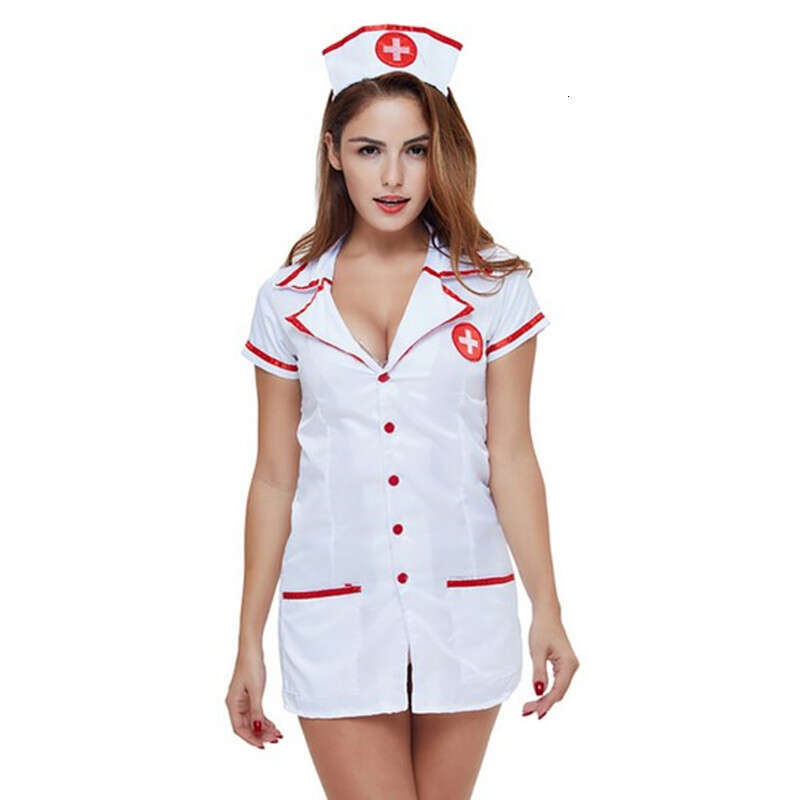 Sexy Underwear New Lingerie Sexy Female Nurse Wear Fun Dress With Hat