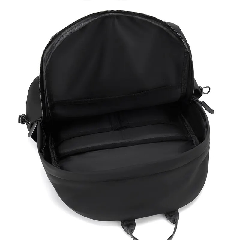 14 inch large capacity casual backpack sports simple unisex computer backpack with pendant 250427