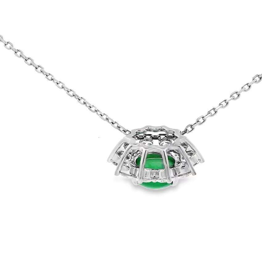 Qinglong Jewelry Fashion Jewelry Necklaces Women Gift Gemstone Heart Pendant Jewelry Custom Fancy Shape Diamond Necklace
