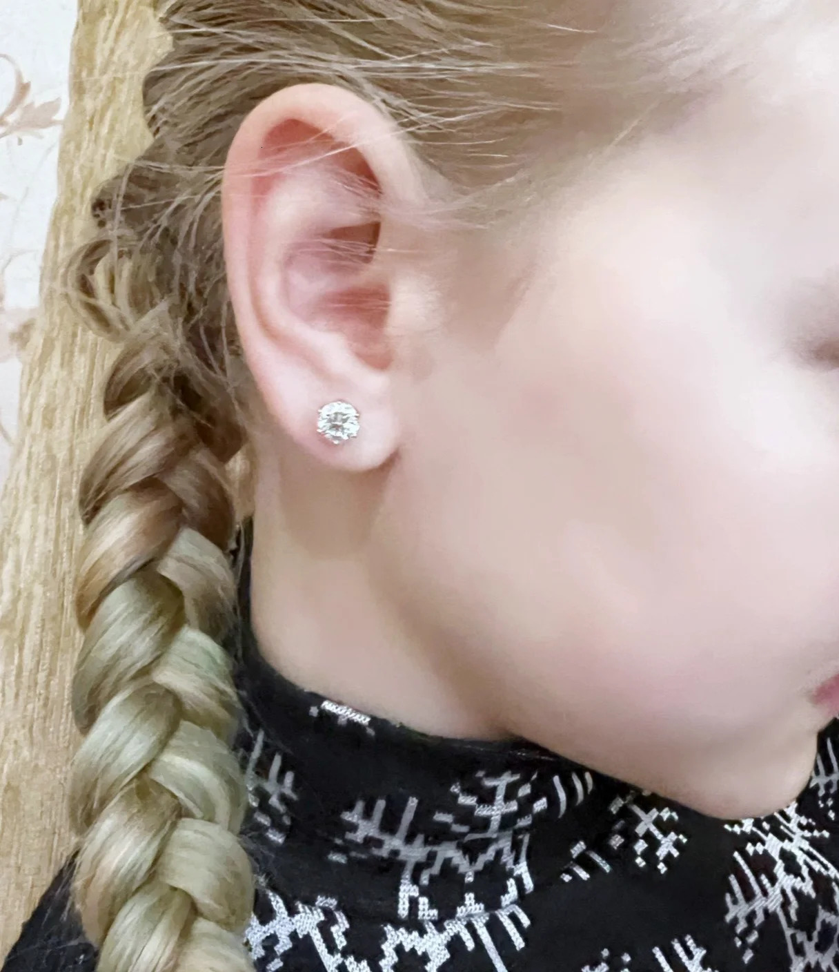 Butterflykiss Real 1 CT D Color Stud Earrings For Women Top Quality 925 Sterling Silver Sparkling Wedding Jewelry 250420