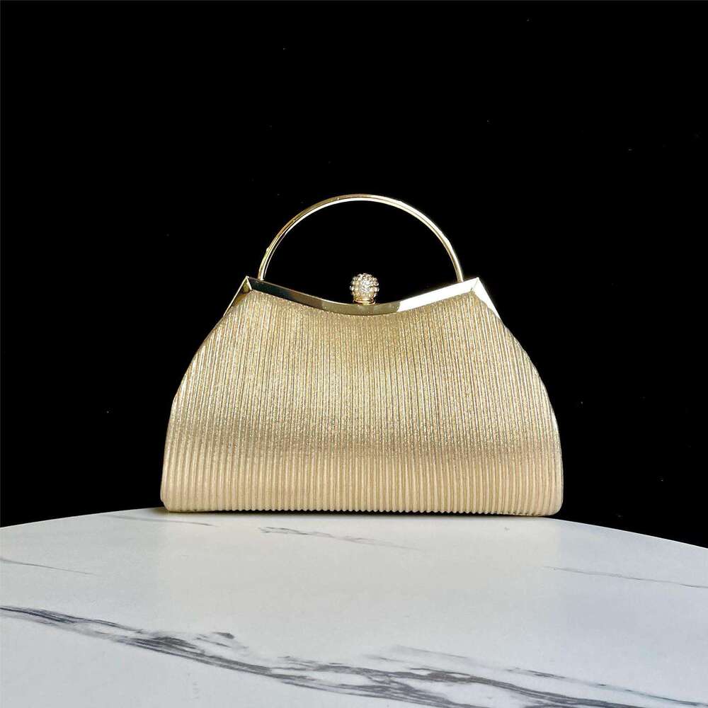 Dinner Bag Fashionable New Handmade Rhinestone Women S Dinner Small Dress Bag Hand Held One Shoulder Crossbody Banquet Bag KQ