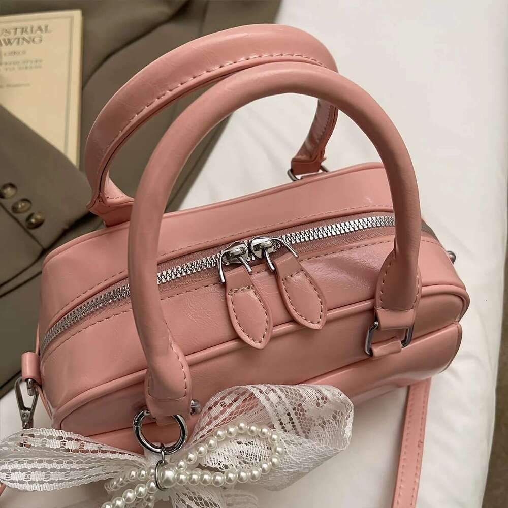 Ladies Crossbody Bag Fashion Everything Popular Casual Sweet Lace Ballet Style Design Sense Of Spring And Summer New Shoulder Ba
