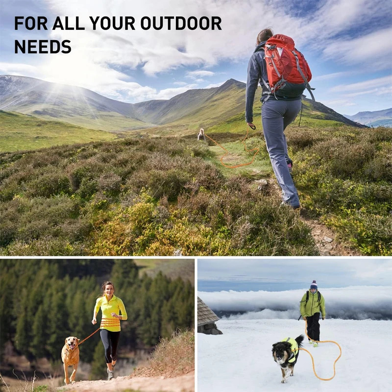 2/3/10/15/20m Dog Strap Long Pet Reflective Strap Suitable for Small Medium Large Dogs Outdoor Puppy Cat Training Walking Rope 250427
