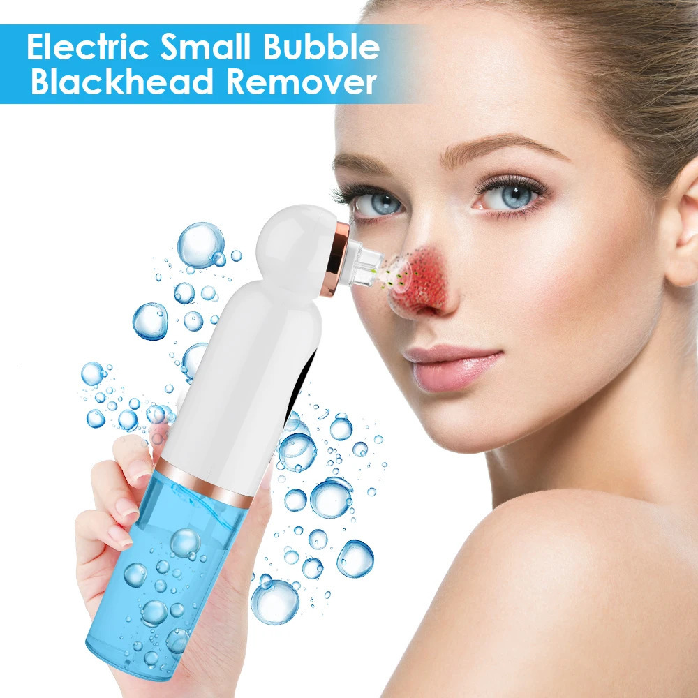 Small bubble beauty instrument home pore cleansing suction blackheads 3 suction 6 replaceable head 250422