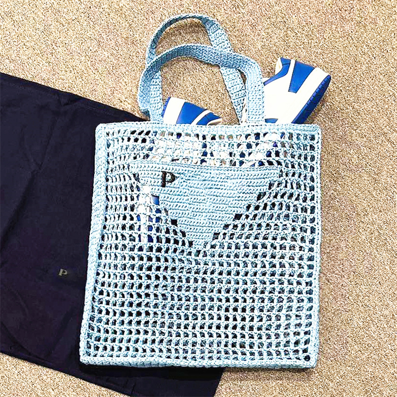 Luxury Designer Raffias tote handbags Womens Straw weave travel bag mens Beach luggage Clutch bag Cross Body Shoulder bag pochette shopper duffle hand bags