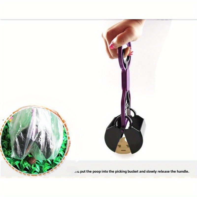Pet cleaning supplies, Portable Dog Poop Scooper, dog excrement disposal items, dog feces scooper, Pet Waste Cleaner for Outdoor Walking , Travel