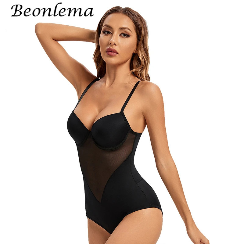 Womens tight fitting clothes mesh breathable waist trainer hip lift weight loss corset underwear 250430