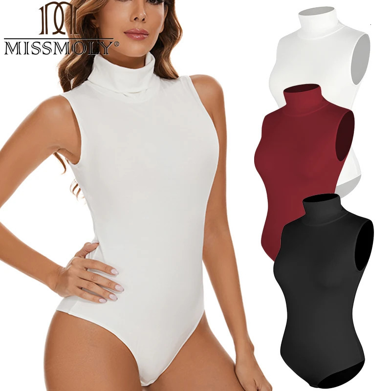 Female abdominal control top shaping body compressing hips lifting shape high neck sleeveless tight fitting clothes 250430