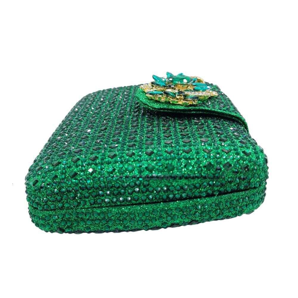 Dinner Bag New Full Handheld Diamond Embedding Banquet Bag Celebrity Girl Rhinestone Purse Bag KQ