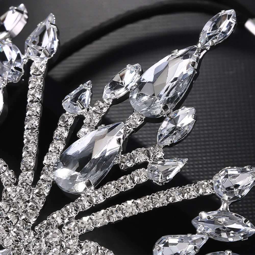 Crystal Mask Full Face Costume Women Decorations Birthday Rhinestone Fashion Club New Hair Jewlery Wedding Accessories Carnival