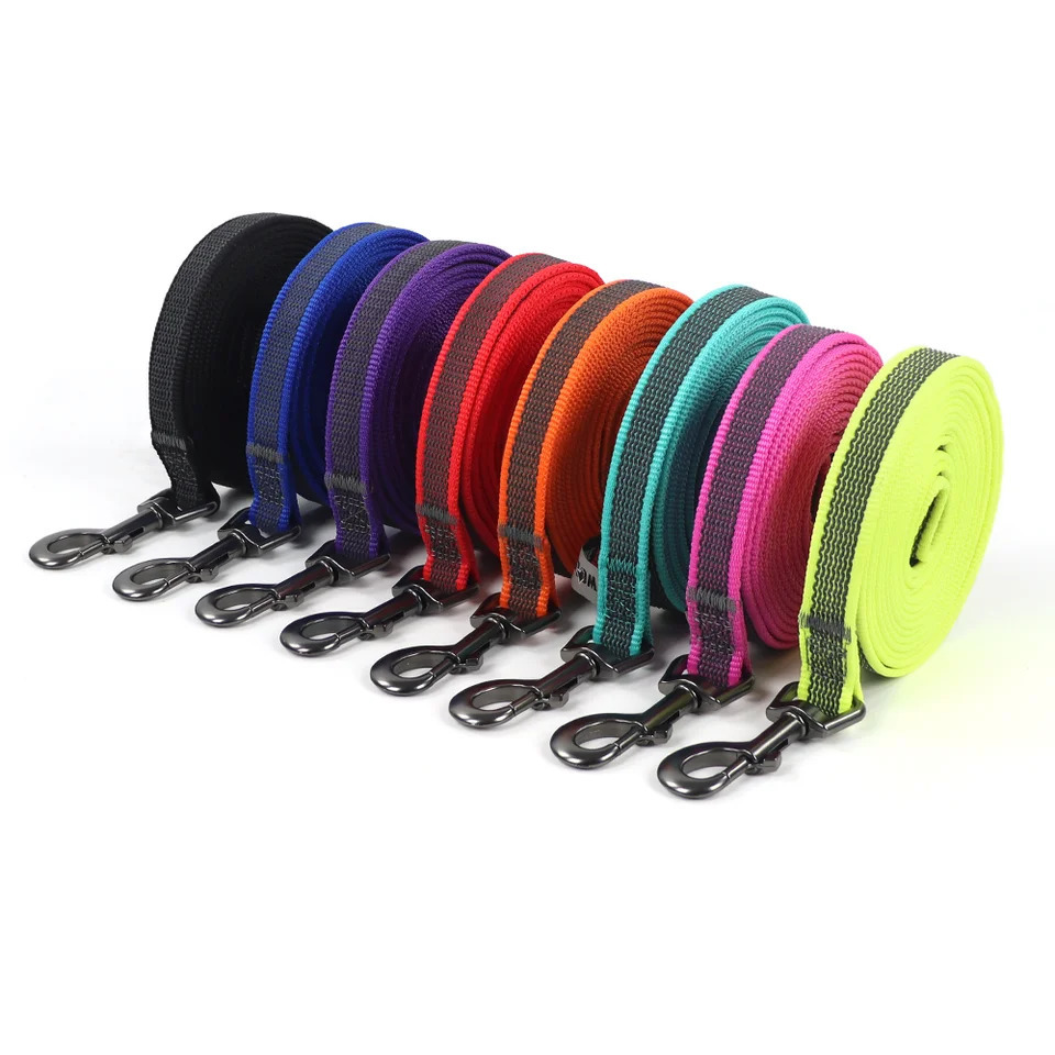 1.5M 15M Small and Medium sized Long Dog Belt 10M Latex Silk Simple and Convenient Light Training Big Dog Belt 5m 250427