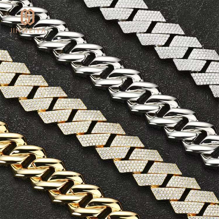 Wholesale Cuban Link Chain 6 Inch 18 Inch 20 Inch 22 Inch 24 Inch Hop Cuban Chain Mens Rapper Chains Cool Rapper Chains